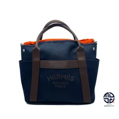 美品HERMES エルメス サックドパンサージュ ネイビー亀梨和也愛用