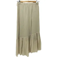 フレームワーク FRAMeWORK コットンシフォンティアードアシメスカート  レディース JPN：40 