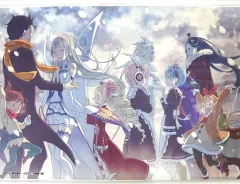 【中古】タペストリー(大型) 集合 B2タペストリー 「Re：ゼロから始める異世界生活」 MF文庫J 15周年フェア 抽選プレゼント 当選品