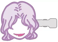 【中古】アクセサリー(非金属) ベルモット 「名探偵コナン 前髪クリップコレクション vol.3」