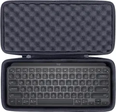 【数量限定】KEYS MX mini ロジクール KX700GR/KX700GRd logicool ミニマリスト 互換品 ワイヤレス 収納ケース イルミネイテッド co2CREA キーボード、ブラック（ケースのみ）