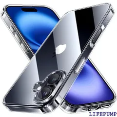 NIMASO iPhone 16 用 ケース クリア 黄変防止 耐衝撃 米軍MIL規格 SGS認証 PC背面 いPhone 16 対応 ケース 傷つけ防止 超薄型 軽量 ワイヤレス充電対応 ストラップホール付き アイフォン 16 対応 6 G1469 2591