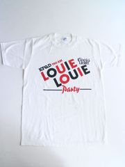 90年代 Tシャツ "LOUIELOUIE" アメリカ製 JERZEES 古着　ビンテージ　アメリカ 60's 70's 80's 90's レディース古着 vintage usa ヴィンテージ　ユーロ