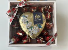 💗バレンタインギフトセット　（紅茶とお菓子詰め合わせ）