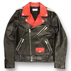 メ*ン様 16SS サンローランパリ スエードレザージャケット 46 エディ期 メ*ン様 16SS サンローランパリ スエードレザージャケット 46