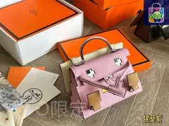 【今日特価】Herm?s エルメス ケリードール 牛皮製 可愛らしいデザイン 配盒付き