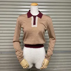 Maison Margiela メゾンマルジェラ カラーブロック ニットポロ サイズXS