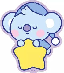 [중고] 스티커 스티커 KOYA (아르엠) 여행 스티커 드림 오브 베이비 (1) [BT21]
