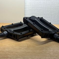 [新品]オススメペダル　ブラック　BMX,クロスバイク、ママチャリ等に取付可能