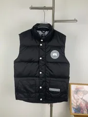 Canadagoose/カナダグース ホワイトレーベル グレイシャーダウンベスト ブラック