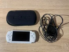 6142 PlayStation ポータブル PSP 3000 パール・ホワイト 動作確認済み