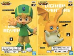 [중고]피규어 전 2종 세트 [디지몬 어드벤처] DXF~ADVENTURE ARCHIVES~타카이시 타켈 파타몬