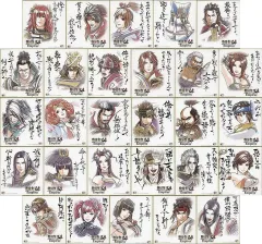 【中古】紙製品(キャラクター) [単品] 全無双武将 特製ミニ色紙セット(28枚組) 「PS3/PS4/PS Vitaソフト 戦国無双4 Empires プレミアムBOX」 同梱特典