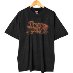 古着 00年代 ハーレーダビッドソン Harley-Davidson モーターサイクル バイクTシャツ USA製 メンズXL相当/eaa558518