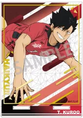 【中古】アクリルスタンド・アクリルパネル 黒尾鉄朗 箔押しアクリルスタンド 「ハイキュー!!」