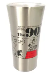 【中古】マグカップ・湯のみ スヌーピー＆チャーリー・ブラウン＆ルーシー(THE 90) 真空ステンレスタンブラー M 300ml 「PEANUTS(SNOOPY)」