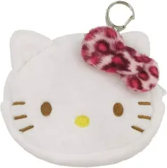 【中古】バッグ ハローキティヒョウ柄ピンク ミニフェイスポーチ 「サンリオキャラクターズ」