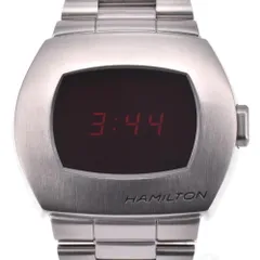 ハミルトン HAMILTON H524140 PSR パルサー 50周年記念 クォーツ メンズ美品箱・保証書付き K#126295のサムネイル