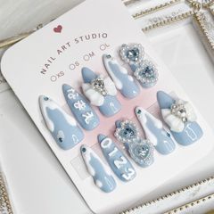 オーダーネイルチップ 地雷系 名前 ちゅるん 天使 王冠 おなまえ 推し活 推し活 地雷系 ちゅるん 名前 天使 量産型 ネイルチップ レッド