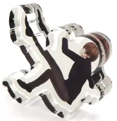 【中古】アクリルスタンド・アクリルパネル 加賀美ハヤト(蹴り) ミニアクリルブロック 「バーチャルYouTuber にじさんじ ROF-MAO 3rd Anniversary」