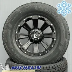 1月中旬入荷予定 スタッドレス タイヤホイール ランクル250（ZX,VX）ランクル300(GX,AX,VX,ZX,GRスポーツ)  LX600 ミシュランタイヤ X-ICE SNOW SUV 265/70R17 DeathRockのサムネイル