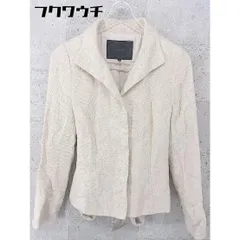 ◇ UNTITLED アンタイトル 長袖 ジャケット サイズ1 アイボリー レディース 【中古】 【1002798462403】
