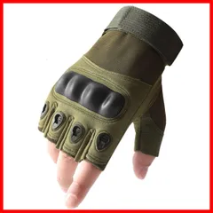 【在庫セール】グローブ 指無し 手袋 アウトドア ハーフフィンガー メンズ ミリタリー レディース [ホワイトファング] NT212