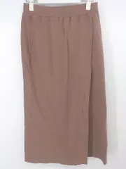 ◇ BEAUTY & YOUTH ビューティアンドユース UNITED ARROWS スリット ロング 台形 スカート サイズM ブラウン レディース P  【中古】 【1209270012716】