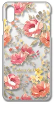 【新品未使用】iPhone XS Max アイフォンテンエスマックス クリア ハードケース  (ピオニーピンク) 花柄 フラワー ボタニカル ハワイ cl-iphonexsmax-231