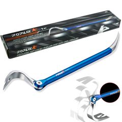 【在庫処分】内装バール 432mm 角度調整可能 平バール 鍛冶屋 カジヤ カジヤ釘抜 釘抜き インテリア 内装 木工 解体 防災 災害 地震対策 DIY パレット 分解 パレット切断工具 引き抜き 高耐久 強度 工業用 プロ用 業務用 解体ツール ポップロッ