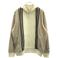adidas Originals by KITH アディダスオリジナルス バイ キス 25SS Football Track Suit Top ジップアップトラックジャケット JY3462 ベージュ XL