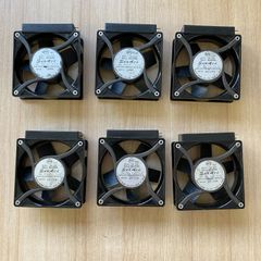 【ジャンク品】SANYO DENKI 山洋電気　109-I05D ファン　6個