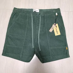 タグ付未使用 TCSS/The Critical Slide Society コーデュロイショートパンツ  グリーン 32