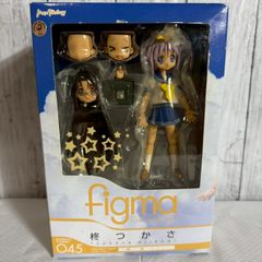 [値下げ交渉歓迎] figma 柊つかさ No.045 らき☆すた 夏服Ver. 表情3種＆通学カバン＆のぶ代風パーツ付き🎀 箱スレあり 本体未開封 即購入OK 6740