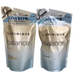ユニリーバ ラックス ルミニーク バランス モイストリペア シャンプーコンディショナー 詰替 350g