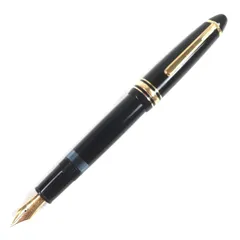 m061207m ★美品★ モンブラン　マイスターシュテュック万年筆 黒　146 m061207m ☆美品☆ モンブラン マイスターシュテュック万年筆 黒