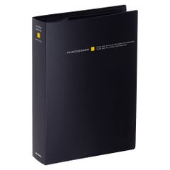 新品 80枚収納 2Lサイズ ブラック ビュートプラス ABP-2L80BK ポケットアルバム CD・DVDポケット HAKUBA サックケース付 ハクバ 写真を入れ替えしやすいポケット式