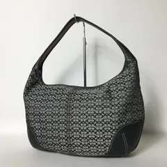 2509-257｜コーチ ミニシグネチャー ハンドバッグ ブラック