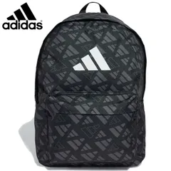 アディダス リュックサック バッグ adidas クラシック グラフィック バックパック｜  鞄 スポーツバッグ ロゴ総柄   スポーティ 男女兼用リュック/JVJ81