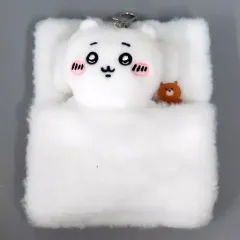 【中古】財布・パスケース ちいかわ おふとんリールパスケース 「ちいかわ なんか小さくてかわいいやつ」