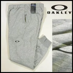 新品 オークリー ジョガーパンツ XXL(91-96cm) グレー ENHANCE GRID FLEECE PANT 保温 吸汗速乾 ４WAYストレッチ OAKLEY メンズ