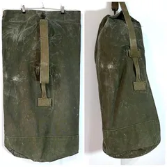 希少 40s 実物 USN 海軍 大型 シーダッフルバッグ ランドリーバッグ