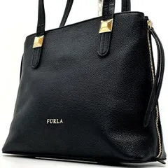 【セール中❣】 FURLA フルラ トートバッグジボ革 キム 黒 ブラック 本革 2025年最新】FURLAキムの人気アイテム - メルカリ