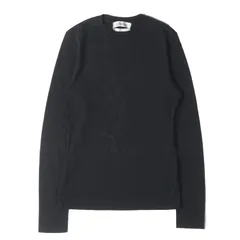 Yves Saint Laurent イヴサンローラン Tシャツ ブラック 黒 サイズ:XS | YSLロゴ ロングスリーブ Tシャツ / カットソー | トップス 長袖 | イタリア製【メンズ】【中古】のサムネイル