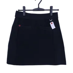 【美品】New Balance golf(ニューバランスゴルフ) スカート 黒 レディース 2 012-9134512 ゴルフウェア 2510-0538 中古