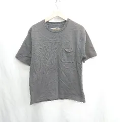 ◇ ⊂ UNITED ARROWS ユナイテッドアローズ 綿 半袖 Tシャツ サイズM チャコールグレー レディース E  【1502180016844】