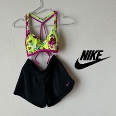 処分特価【NIKE】Women's SPORTS BRA SET-UP FLORAL/BLACK/S.M