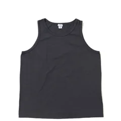 WALLA WALLA SPORT ワラワラスポーツ SOLID TANK TOP USED BLACK タンクトップ 丸胴のサムネイル
