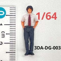 1/64 3DA-DG-003 男子学生　フィギュア　完成品　ミニチュア