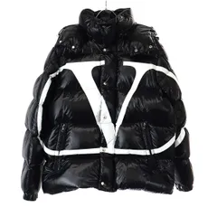 【美品・希少】VALENTINO×MONCLER19AW コラボダウンジャケット MONCLER×VALENTINO/モンクレール×ヴァレンティノ】よりVLTNロゴ